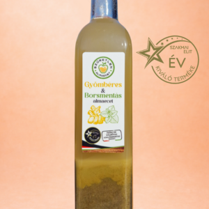 gyömbéres borsmentás almaecet